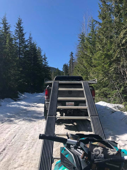 Safe Snowmobile Loading and Unloading