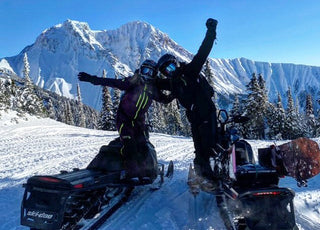 How Snowmobiling Kept Me Happy and Healthy Throughout Pregnancy